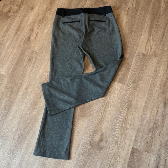 Express Columnist Women’s Grey & Black Career Pant - Picture 4 of 6